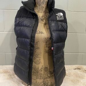 North Face Black Special Edition Puffer Vest